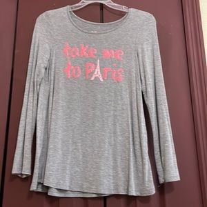 Long sleeve shirt from Justice for girls